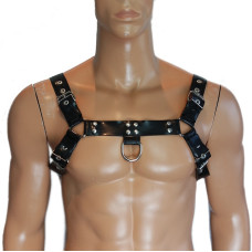 Bulldog chest harness - Black
